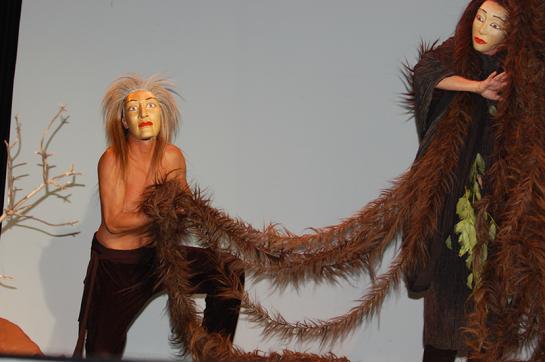 Maru Matthaei, William Witter, masks by I.Bl Oka